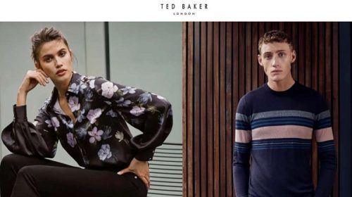 20% de remise en plus sur l'univers outlet de ted baker