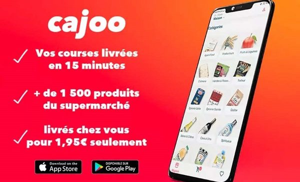 bon d’achat cajoo livraison rapide de courses en ligne sur paris