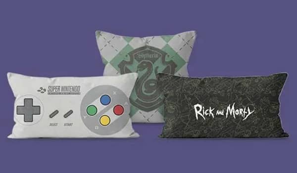 promotion coussins geek remise sur toute la collection