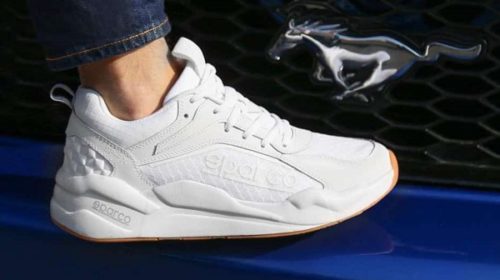 paire de sneakers sparco sp fx full white