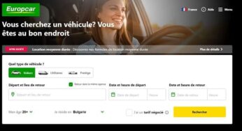 Bon plan location de voiture en ligne : 16€ de remise sur Europcar pour toute réservation dés 160€