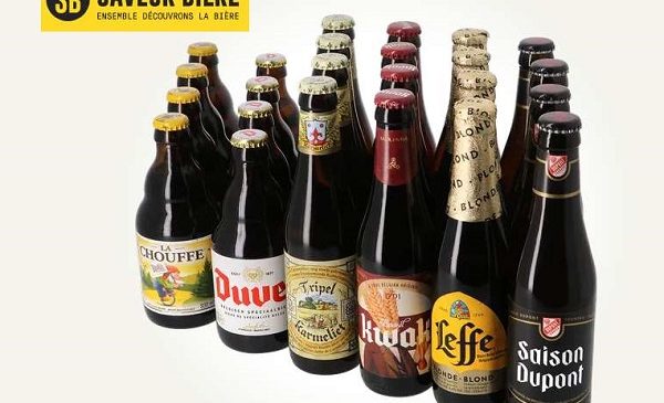 offre méga pack bières belges 24 bouteilles + livraison gratuite