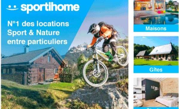 remise sur votre réservation d'hébergement SportiHome 