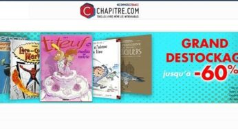 Grand déstockage de Chapitre : jusqu’à -60% sur les BD d’occasions et BD neuves à prix réduits