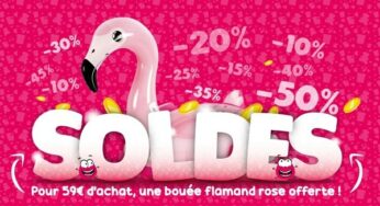 Soldes bonbons et gourmandises Fizzy : jusqu’a -50% + 1 bouée flamand rose offerte dés 59€