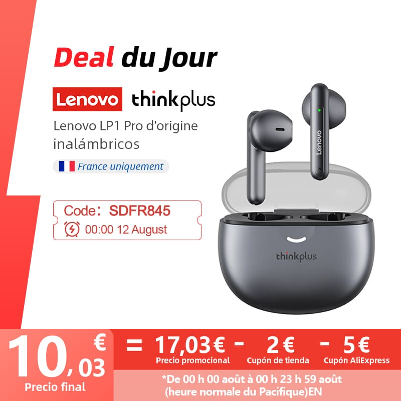 écouteurs bluetooth tws lenovo thinkplus lp1 pro