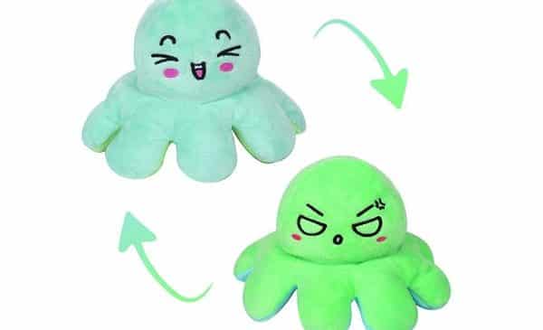 peluche pieuvre réversible double face yumcute