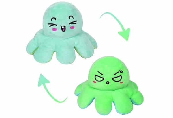 peluche pieuvre réversible double face yumcute