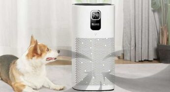 91€ purificateur d’air silencieux avec filtre HEPA Proscenic A9 avec contrôle via APP (pollen, poussières, bactéries, odeur…)
