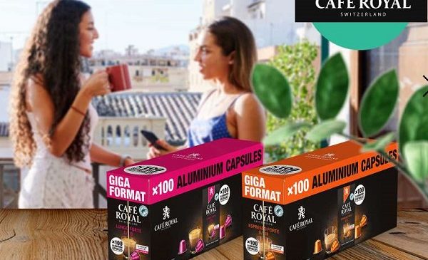 remise sur les packs de 100 capsules cafe royal