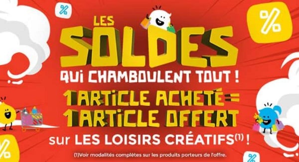 1 article acheté = 1 article offert sur une large sélection de produit Loisirs Créatifs