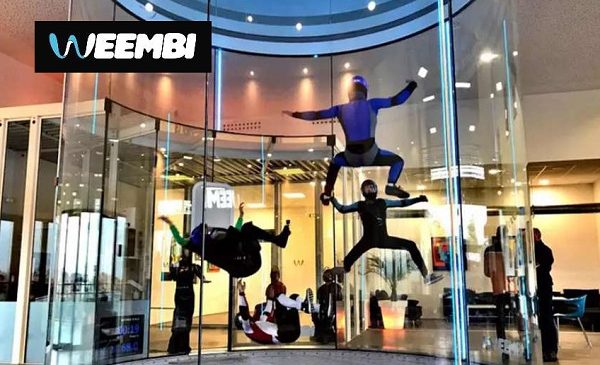 Baptême de chute libre indoor Weembi à Lesquin moins cher 