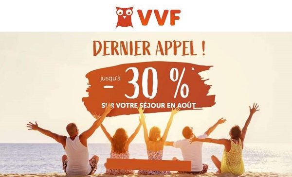 les offres de location dernière minute pour les séjours en août de vvf 