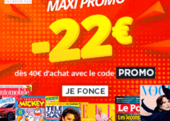 Maxi Promo abonnements magazines pendant les soldes : 22€ de remise en plus pour obtenir les prix les plus bas