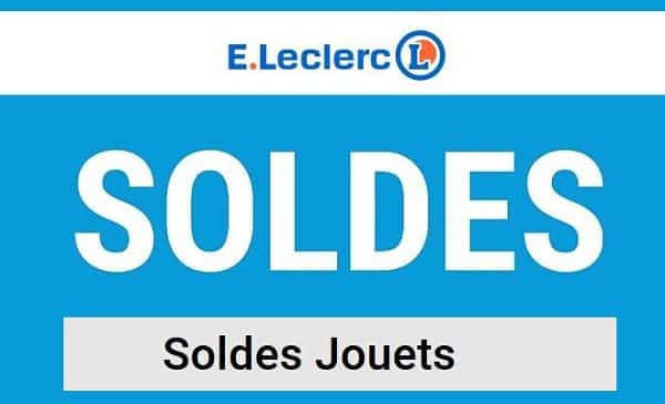 Nouvelle démarque des soldes sur les jouets de E. Leclerc (en ligne)