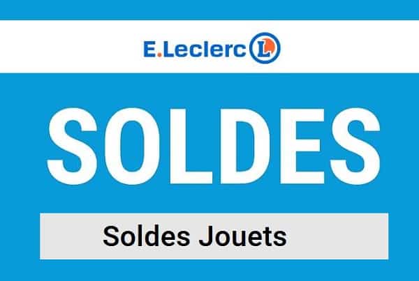 Nouvelle démarque des soldes sur les jouets de E. Leclerc (en ligne)