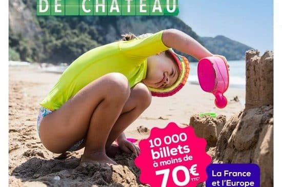 Offre flash Transavia : vol pas cher avec 10 000 billets vers la France et l’Europe à moins de 70€ 