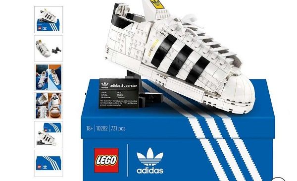promo boite lego adidas originals superstar creator expert port inclus