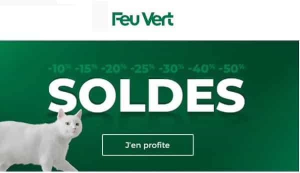 SOLDES sur Feu Vert