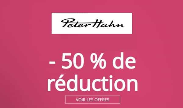 Soldes Peter Hahn : -50% sur quasiment tous les articles