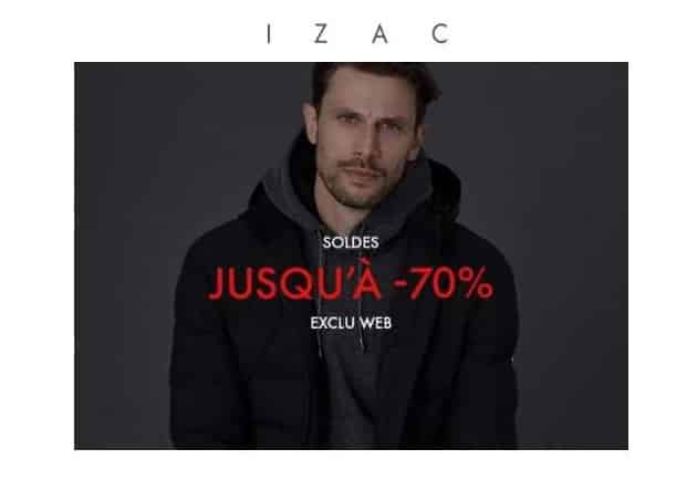 Soldes mode homme Izac