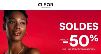 Soldes CLEOR : jusqu’à -50% sur des montres, bracelets, colliers, boucles d’oreilles…