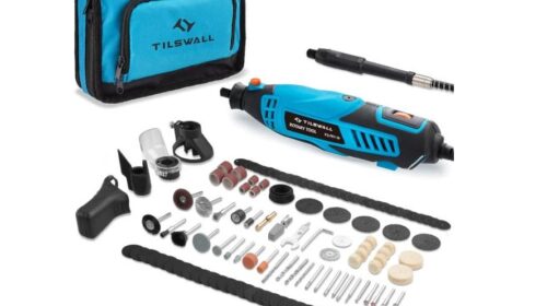 TILSWALL outil rotatif 160W à 29,99€ (-50%) : 145 accessoires pour tous vos projets 🔧