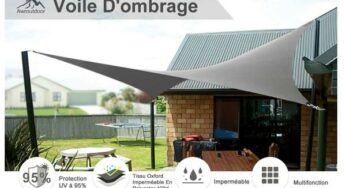70% de remise sur les toiles d’ombrages Awroutdoor 3mx4m (soit 12,99€) -58% sur 2mx3m (soit 10,99€)