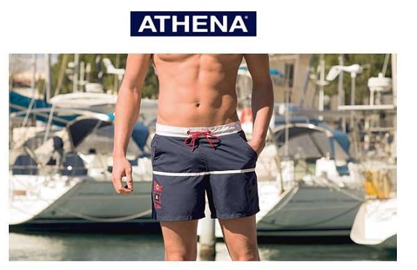 50% de remise sur toute la collection maillot de bain homme Athéna