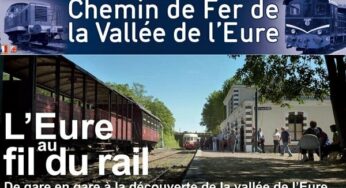 Billet de train touristique du chemin de Fer de la Vallée de l’Eure moins cher : 4,90 € enfant / 7,90 € adulte (A/R)