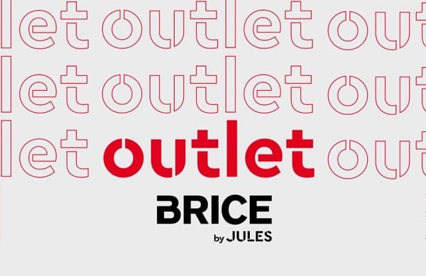 démarques jusqu'à 70% sur les articles outlet de brice