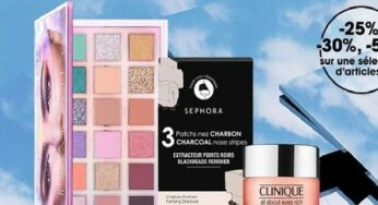 Les jours beauté Sephora : -25%, -30%, -50% sur une sélection d’articles !
