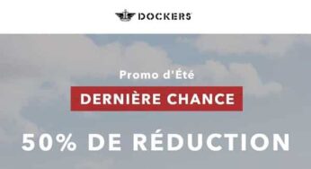 Offre flash Dockers : 50% de remise sur tous les articles promo d’été