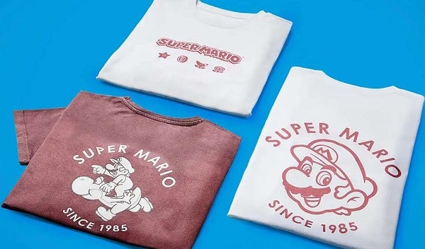 reduction sur la collection de produits dérivés super mario