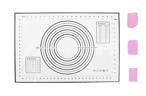 tapis silicone de cuisine et pâtisserie 40x60cm (résistant à la chaleur) BaoWnylz