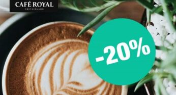 20% de remise sur les capsules compatibles avec Nespresso de Café Royal dès 30€ d’achat