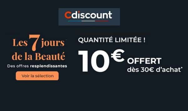 7 jours de la beauté cdiscount