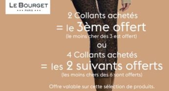 Fashion Party Le Bourget : 2 collants achetés = le 3ème offert ou 4 collants achetés = les 2 suivants offerts