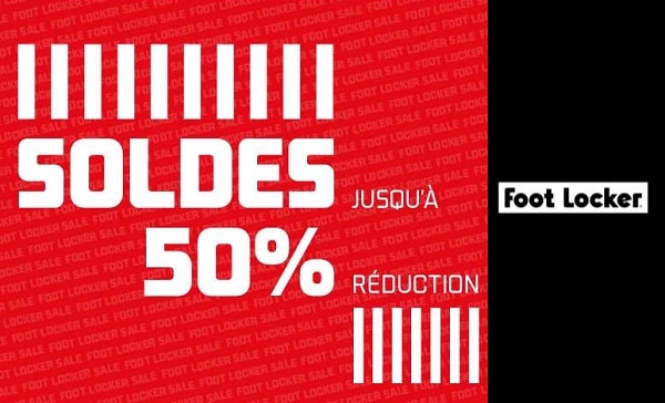 Jusqu'à 50 % de réduction sur les articles dans les soldes de Foot Locker