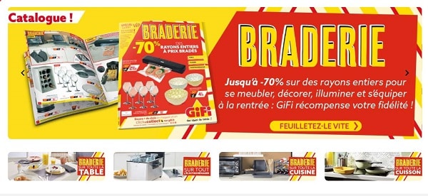 La braderie VIP de GIFI