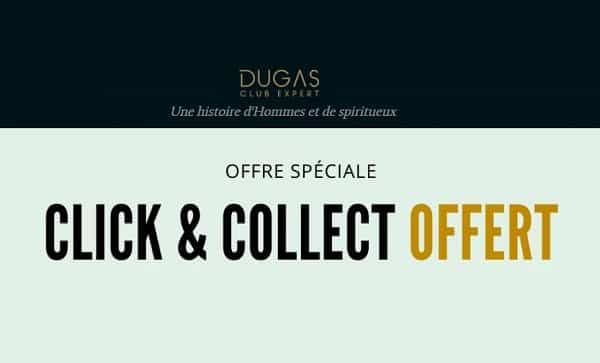 Livraison gratuite en Click & Collect chez 500 cavistes sur vos commandes d'alcool sur Dugas Club Expert