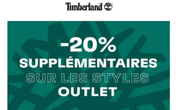 timberland outlet 20% supplémentaire dès deux articles achetés