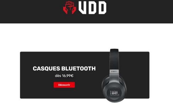 VDD : Arrivage de casques Bluetooth reconditionnés dès 16,99€