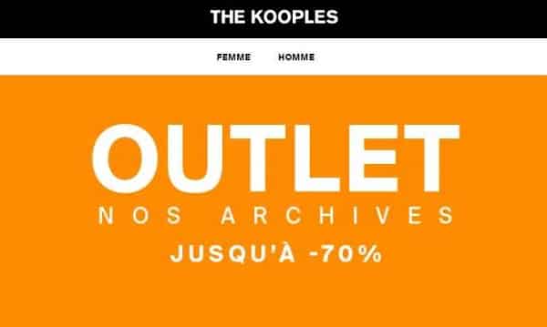 vente outlet the kooples