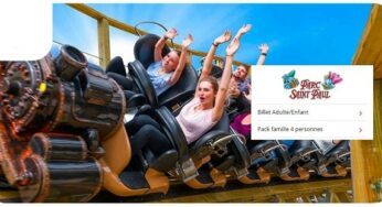 Vente privée Parc Saint Paul avec des billets d’entrée ou Pass famille moins chers