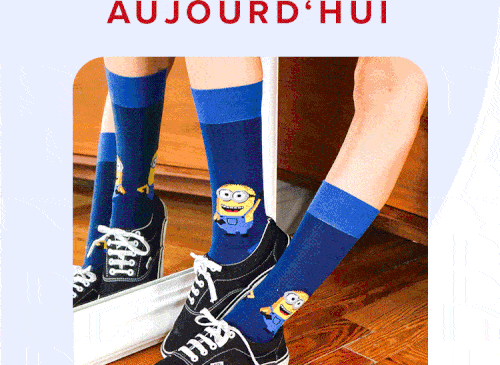 livraison gratuite sur toutes les commandes de chaussettes Jimmy Lion