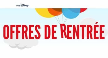 15% de remises supplémentaires sur les Offres De Rentrée de Disney Shop