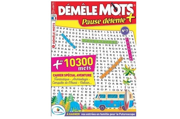 Abonnement Démêles Mots Pause Détente + magazine pas cher : 11€ l’année 4N° (au lieu de 23,6€)