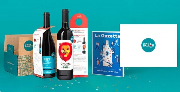 Offre abonnement box de vins 3 mois Le Petit Ballon moins cher 🍷 dés 61,87€ avec livraison incluse