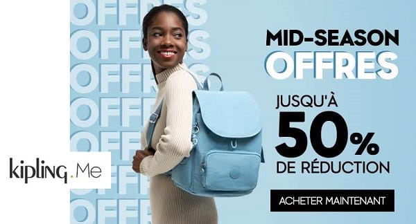 Offre de Mi-Saison Kipling